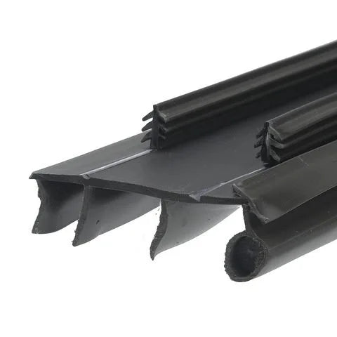 ASK-UDS36-1-3/4" X 36" BROWN SNAP-IN VINYL DOOR BOTTOM FOR METAL DOOR
