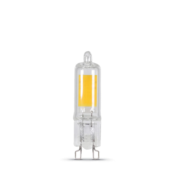 FEIT BP35G9/830/LED 35W-equivalent LED 3000k 3.5w=35w 350lumens T4 G9 Base Dimmable 120v