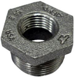 HB-6780231-(#E3) 3/8" x 1/8" Black Hex Bushing (P6731)