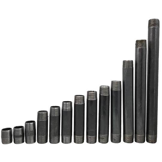 HB-7000609-(#G1) 1" x 5" Black Nipple