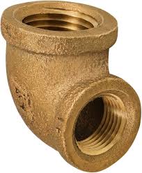 HB-6420376-(#F2) 1-1/4" x 1" Brass Reducing Elbow