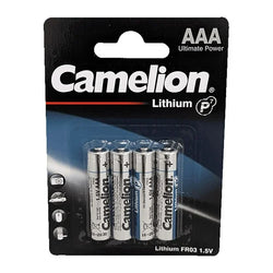 CAMELION BRAND AAA-4 LITHIUM BATTERY