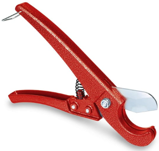EF-PSSC-G Red-PEX &amp; PVC Tubing Cutter, Cuts 3/8" to 1" PEX and PVC Pipes