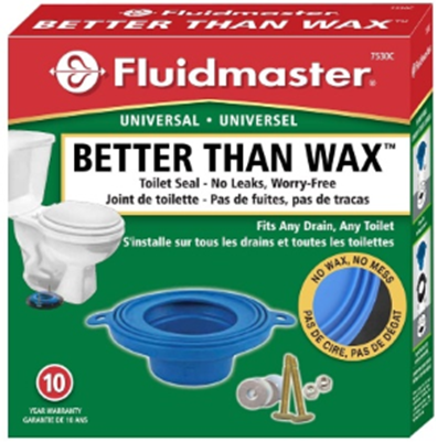 FM-7530 Fluidmaster® Better Than Wax™ Wax-Free Toilet Seal (Includes Bolts & Hardware)
