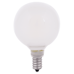 G16.5 LED Filament Frosted, 60-Watt Equivalent, Warm White 3000k