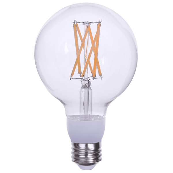 G30 100w Vintage Edison Filament Clear Light Bulb,  Medium Base, Dimmable,  Warm White 3000k.