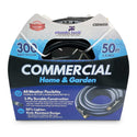 GPT-CGE-16050-(#D1) 50 Ft. x 5/8" Black Rubber Hose, 400 PSI, Hot Water Usage - Home & Commercial Grade