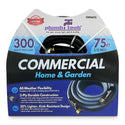 GPT-CGE-16075-(#D1) 75 Ft. x 5/8" Black Rubber Hose, 400 PSI, Hot Water Usage - Home & Commercial Grade