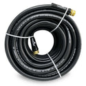 GPT-CGE-16075-(#D1) 75 Ft. x 5/8" Black Rubber Hose, 400 PSI, Hot Water Usage - Home & Commercial Grade
