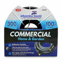 GPT-CGE-16100-(#5A) 100 Ft. x 5/8" Black Rubber Hose, 400 PSI, Hot Water Usage - Home &amp; Commercial Grade