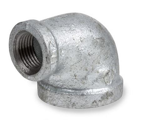 HB-6420142-(#E2) 1/2" x 1/4" Galvanized Reducing Elbow