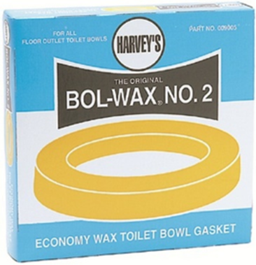 HB-009005 Harvey™ 3" or 4" Bol-Wax® No. 2 Economy Wax Gasket
