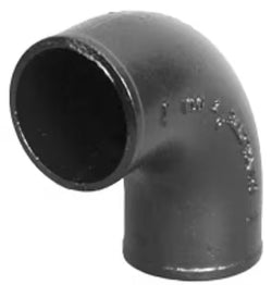 HB-0550304-90° (1/4 Bend) x 4" Cast Iron Fitting