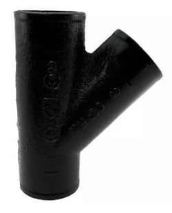 HB-0550501-1-1/2" Wye Cast Iron Fitting