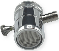 HB-0816P-Water Filter Aerator, 3/8" Barb x 55/64F, Lead Free (4609006)