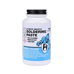 HB-10-619-(#L1) Hercules® 9oz. Climate Smooth? Soldering Paste with Screw Cap &amp; Brush