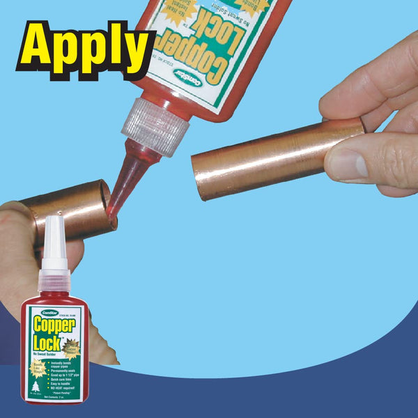 HB-10-801-(#D2) Copper Lock? No Heat Solder, 10 mL Tube