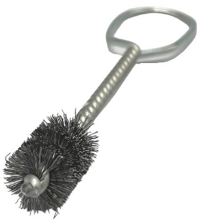 1158 - 3/4" Wire Handle Copper Fitting Brush