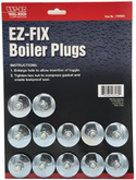 HB-1240-1-3/4" EZ-Fix Boiler Plug, 12 per Card (1709002)