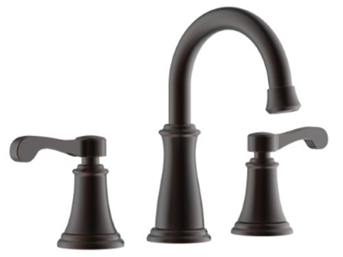 HB-1554028-2-HANDLE WIDESPREAD BATHROOM FAUCET IN OIL RUBBED BRONZE
