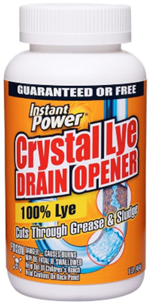 HB-1650 Instant Power® 1 Lb. Crystal Lye Drain Opener