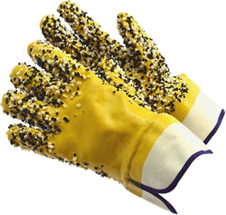 HB-1839070-(#K1) Ugly-Glove® PVC-Chip Coated Rooter Gloves (Extra Large), PVC chips allow for handling pipe cable without friction burn or binding
