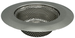 2-1/4" Heavy Duty Sink Strainer, Stainless Steel