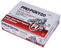 HB-25-515 Hercules® 4oz. ProPoxy®20 Epoxy Putty. Makes steel reinforced repairs in just 20 minutes.Seals, mends, bonds and repairs almost anything, even underwater. 12 per Display Pack