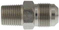 HB-2590-(#F1) 5/8" Flare x 1/2" MIP Gas Fitting Adapter (CSA Approved) (FTGF-58M12)