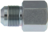 HB-2593-(#F1) 5/8" Flare x 3/4" FIP Gas Fitting Adapter (CSA Approved) (FTGF-58F34)