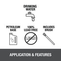 HB-30013-(#L2) Oatey® No. 5 Paste Flux - 4oz. Cleans and fluxes at the same time.