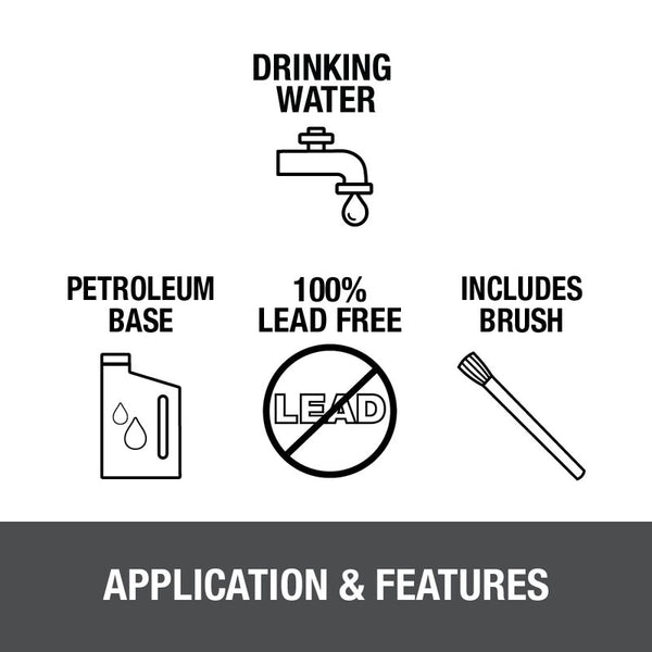 HB-30013-(#L2) Oatey® No. 5 Paste Flux - 4oz. Cleans and fluxes at the same time.