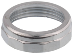 HB-3100010-(#J2) 1-1/4" Slip Nut, Die Cast, Chrome Plated (1314)(8030LW)