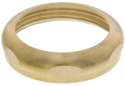 HB-3100200-(#J1) 1-1/2" Slip Nut, Solid Brass (PL10055)(22613)