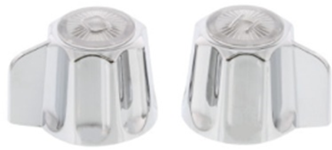 Basin Hot & Cold Handles, Fits Gerber® (HB-405)