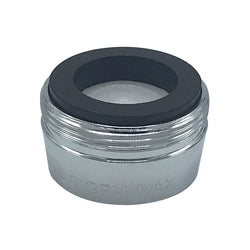 HB-4302002-(#C4) 15/16" Male Aerator Adapter, Chrome Plated Lead-Free Brass