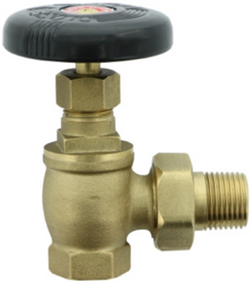 HB-4440230-1" Angle Steam Radiator Valve (48120)