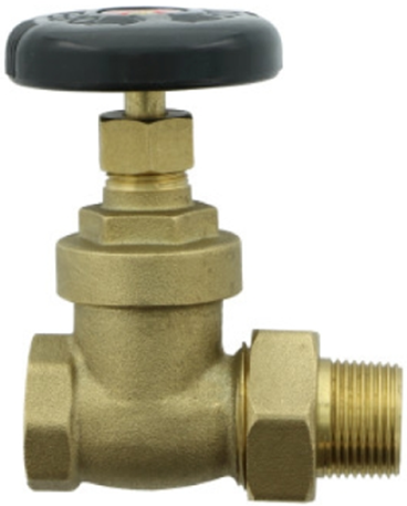 HB-4445020-1-1/4" Straight Steam Radiator Gate Valve (48141)