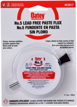 HB-53017-(#M1) Oatey® 1.7 oz. No. 5 Flux with Brush