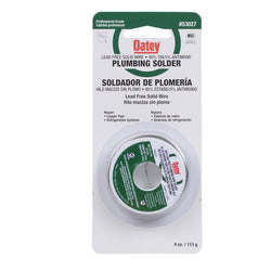 HB-53027-(#M1) Oatey® 1/4 lb. 95/5 Lead Free Plumbing Wire Solder