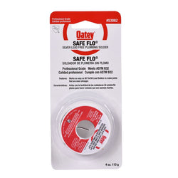 HB-53062-(#M1) Oatey Safe-Flo® 4 Ounce Lead-free silver bearing wire solder