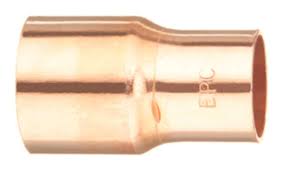 HB-5535040-(#G3) 3/4" x 1/2" Copper Coupling with Stop (CCRC0342)