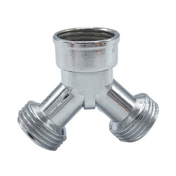HB-567-(#D2) Die Cast "Y" Hose Connector, Fits standard garden hoses (2602002)