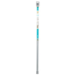 41"-76" Silver Adjustable Spring Tension Rod