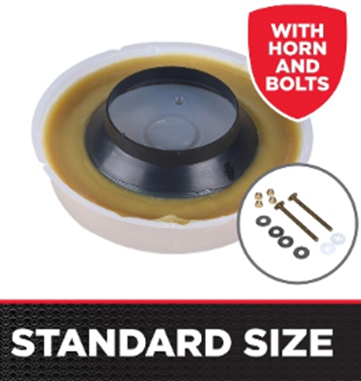 Hercules® 3" or 4" Johni-Ring® - With Plastic Horn, Combo Pack