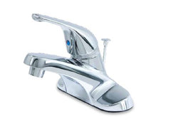 HB-BAR-V11C-Single Lever Handle, Chrome Finish, W/ Brass pop/up