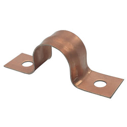 HB-CTS112-(#M2) 1-1/2" Copper Tube Strap (2-Hole)