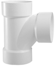 HB-D400030-3" PVC DWV Sanitary Tee