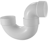 HB-D7060015-1/2" DWV PVC P-Trap (H x H)(No Cleanout)(P9882) (LP706X-015)[Consists of: LP700-015 + LP302-015]