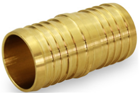 HB-EPCP0034-NL-(#G5) 3/4" PEX x 3/4" PEX - Brass Coupling (Lead-Free)